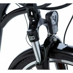 Moma Bikes 26.2 Shimano 7V Noir , Un Velo Ville -Magura Soldes Moma Bikes 26.2 Shimano 7
