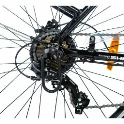 Moma Bikes 26.2 Shimano 7V Noir , Un Velo Ville -Magura Soldes Moma Bikes 26.2 Shimano 9