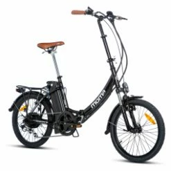 Moma Bikes E-20.2 Shimano 7v Noir (Vélo Pliant) -Magura Soldes Velo Pliant Electrique Moma Bikes E 20.2 Shimano 7v Noir