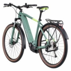 Vélo De Ville Électrique Cube Touring Hybrid One 400 Shimano 15 Vélo De Ville Électrique Cube Touring Hybrid One 400 Shimano -Magura Soldes Velo de Ville Electrique Cube Touring Hybrid One 400 Shimano Alivio 9V 400 Wh 700 mm Vert Sharp 2022 4