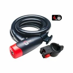 Antivol QLOC à Clé (1,5m X 15mm)