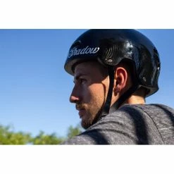 CASQUE SHADOW BMX CLASSIC GLOSS BLACK -Magura Soldes casque shadow bmx classic gloss black 2