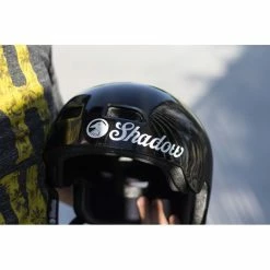 CASQUE SHADOW BMX CLASSIC GLOSS BLACK -Magura Soldes casque shadow bmx classic gloss black 3