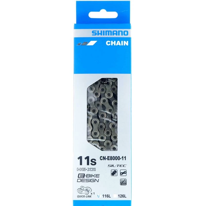 Chaine SHIMANO CN-E8000 E-BIKE - 11Vit 3 Chaine SHIMANO CN-E8000 E-BIKE - 11Vit