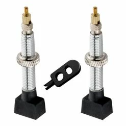 Paire De Valves Tubeless BEAR 34mm Presta